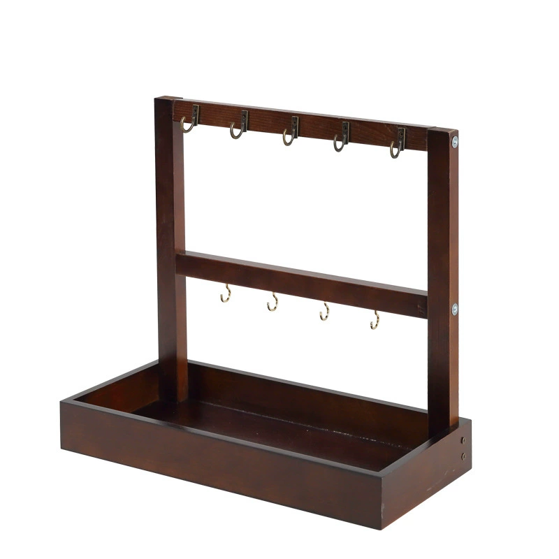 Wooden storage box, nail decoration, storage system