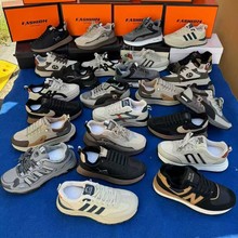 跨境外贸运动男鞋批发2025秋冬新款加棉阿甘鞋直播摆地摊尾货杂鞋