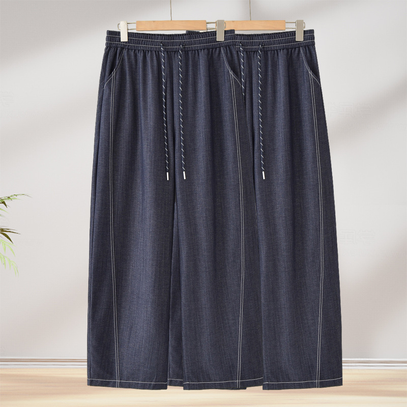 Mom's Pants 2026 New Style Women's Jeans Summer Thin Fashionable High-Waisted Pants for Middle-Aged and Elderly Women Casual Versatile Mom's Pants 2026 New Style Women's Jeans Summer Thin Fashionable High-Waisted Pants for Middle-Aged and Elderly Women Casual Versatile
