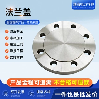 定制不锈钢盲板法兰碳钢锻制焊接法兰片法兰盖盲板堵板大口径法兰