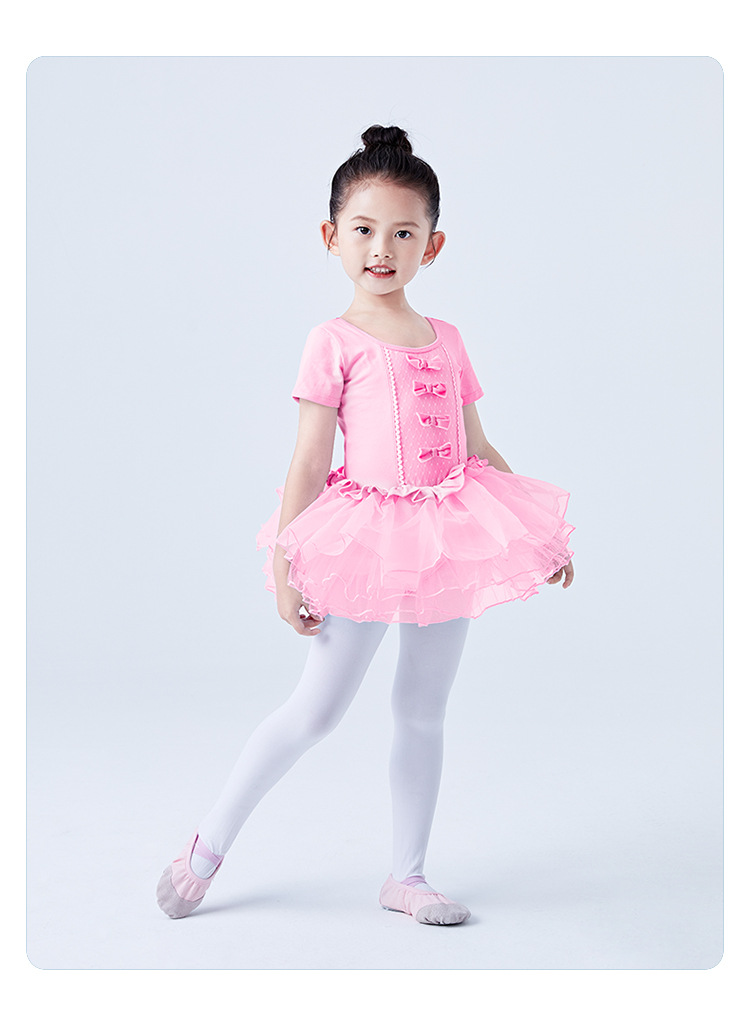 四蝴蝶结波边韩版纱裙长短袖详情页_15