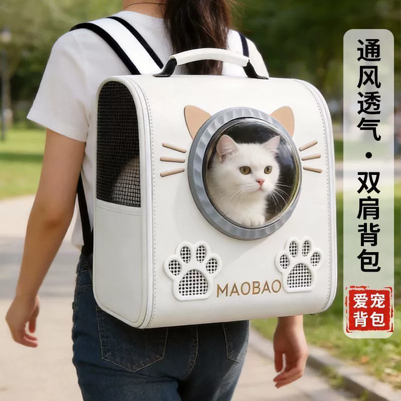 Handheld space capacious backpack to go out, protective bag