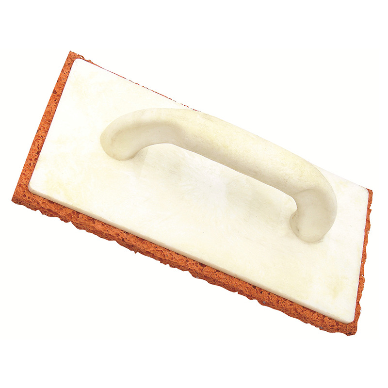 粗开孔海绵橡胶抹泥板用与瓷砖填缝清理一体式手柄舒适