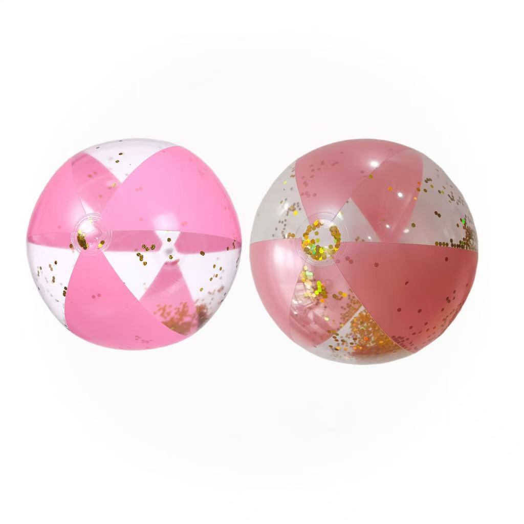 Ventas de la fábrica inflable flash Bola de lentejuelas inflable pelota de playa piscina fiesta juguetes colorido Bola de lentejuelas