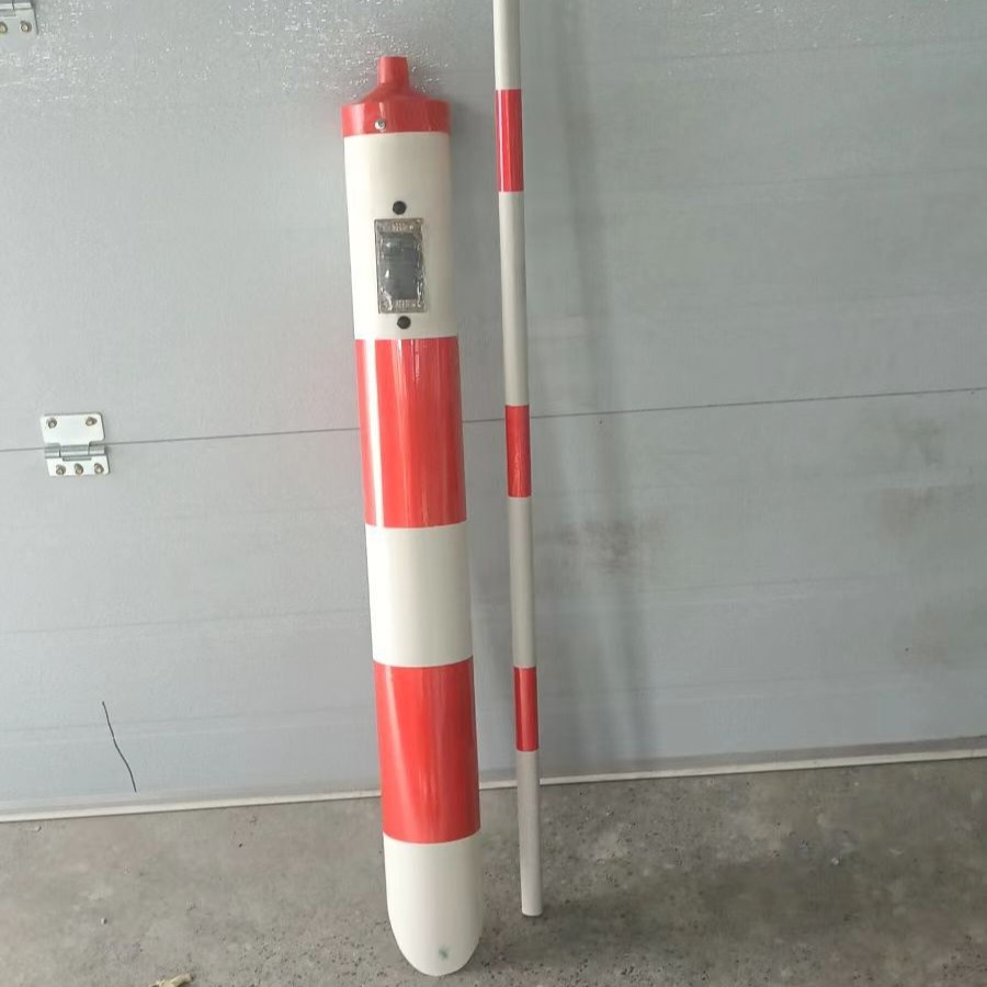 太阳能爆闪警示灯拉线保护套警示管红包黑黄PVC护套管防撞管