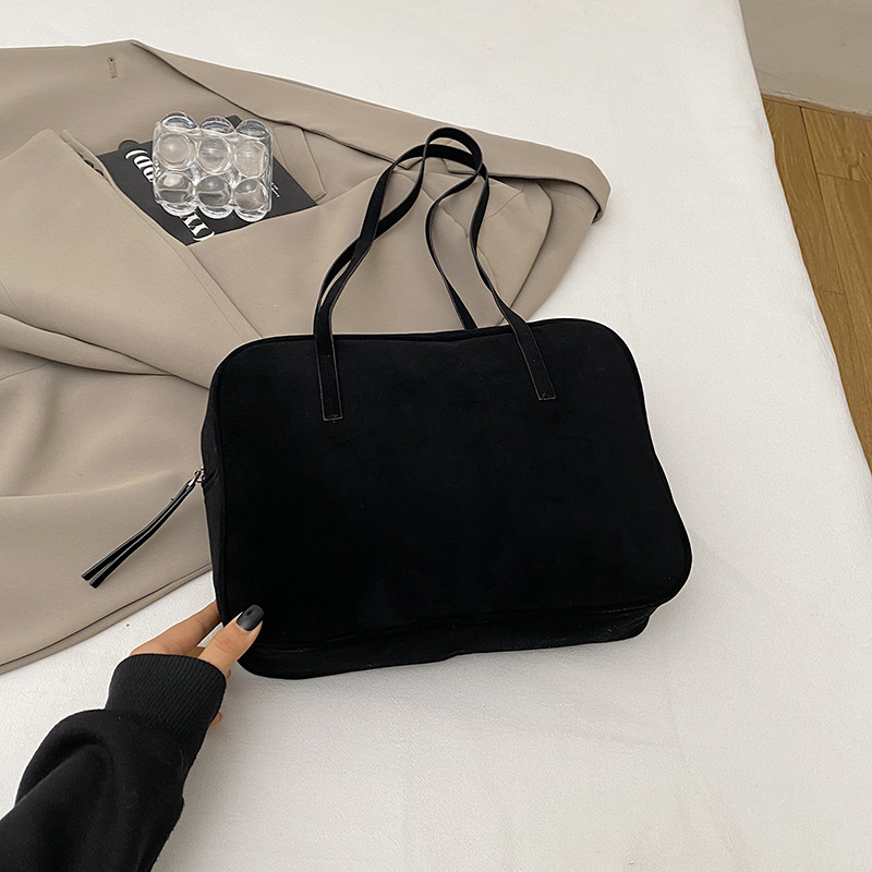 Bolso de gran capacidad para mujeres 2024 nuevo invierno de moda textura mochila de hombro alta sensación de moda bolso de mujer bolso de viaje