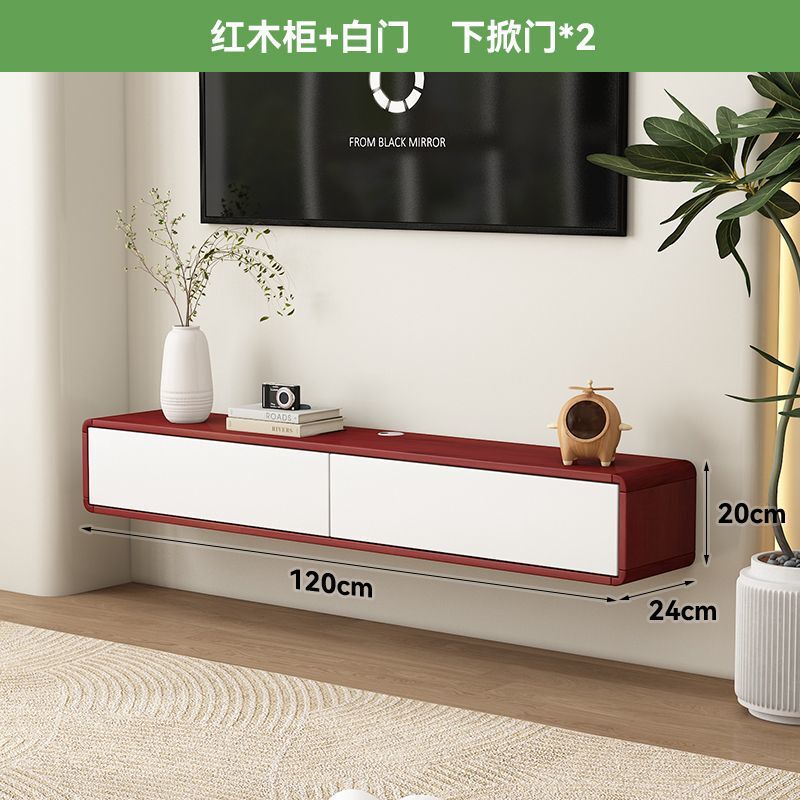無垢材テレビキャビネットとコーヒーテーブルの組み合わせモダンでシンプルなリビングルーム収納キャビネットロックボード床置きホームベッドルーム家具キャビネット|undefined