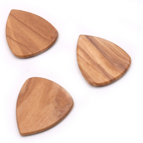 Guitar Pick Box Musical Instrument Crafts Gift Box Three-Gate Pick Box Solid Wood Pick Box Set Storage Box Wholesale