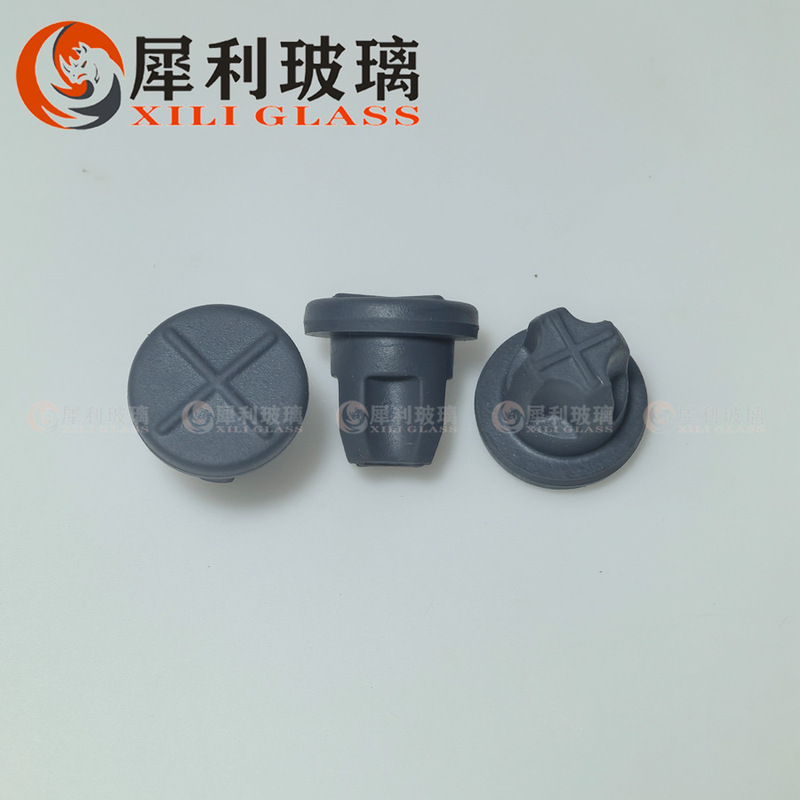 20mmグレーブチル製インナープラグ、13分岐プラグ、15ポートシリコンプラグ、耐腐食性インクボトル、25mlシリンダーボトル用医療用インナープラグ|undefined