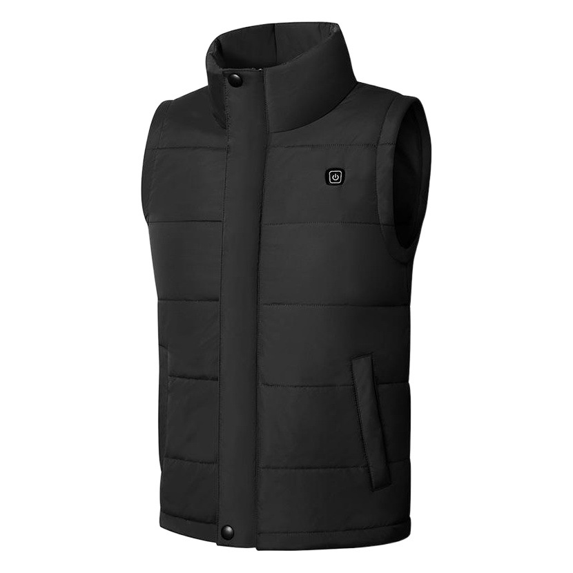 Chaleco de calefacción inteligente de carga USB transfronteriza para hombres Otoño e Invierno Chaleco de calefacción eléctrica Chaleco de algodón al por mayor