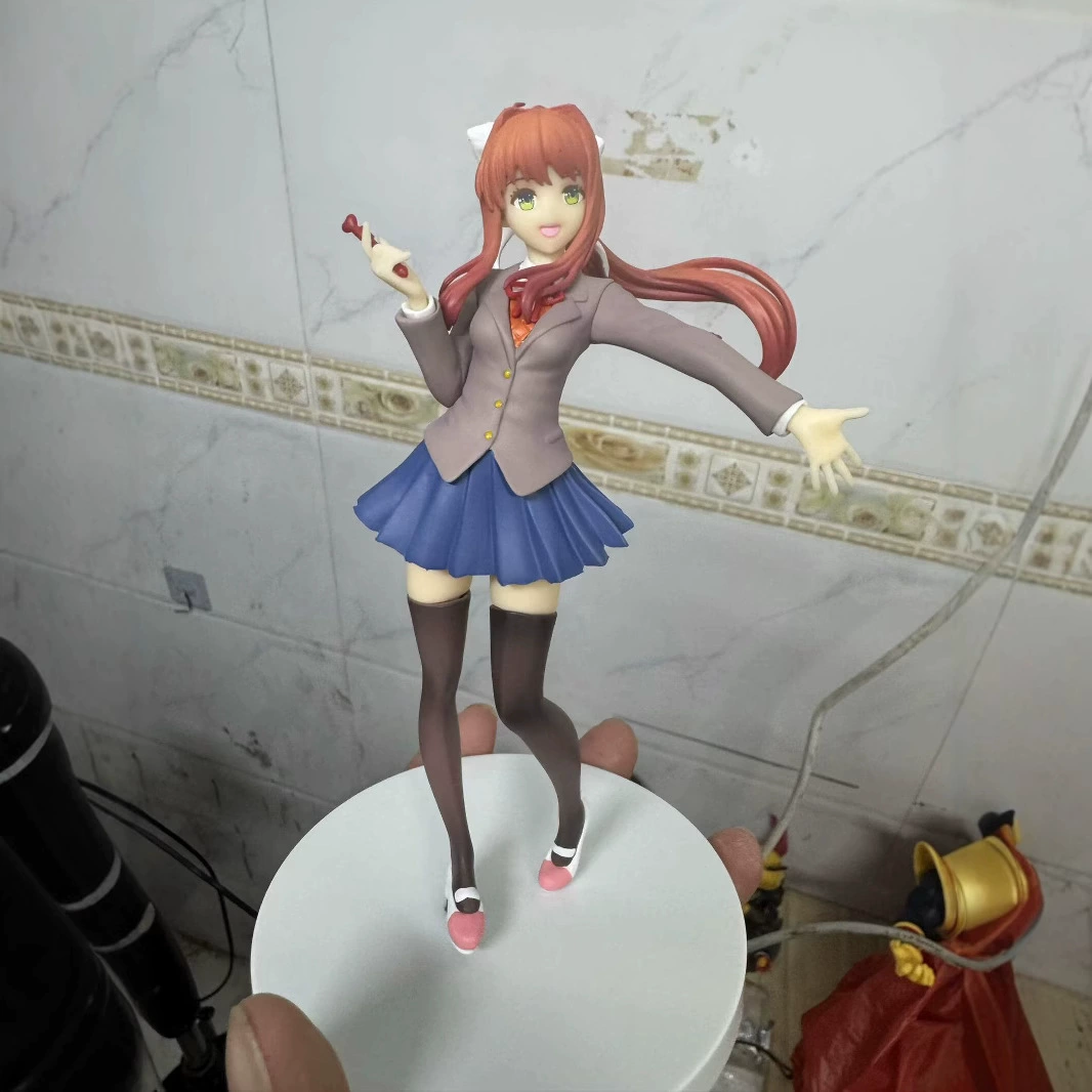 2D красивая девушка Доки Доки Литературный клуб Sayori Литературный клуб стоящая фигурка игрушка Ornamental фигурка в коробке