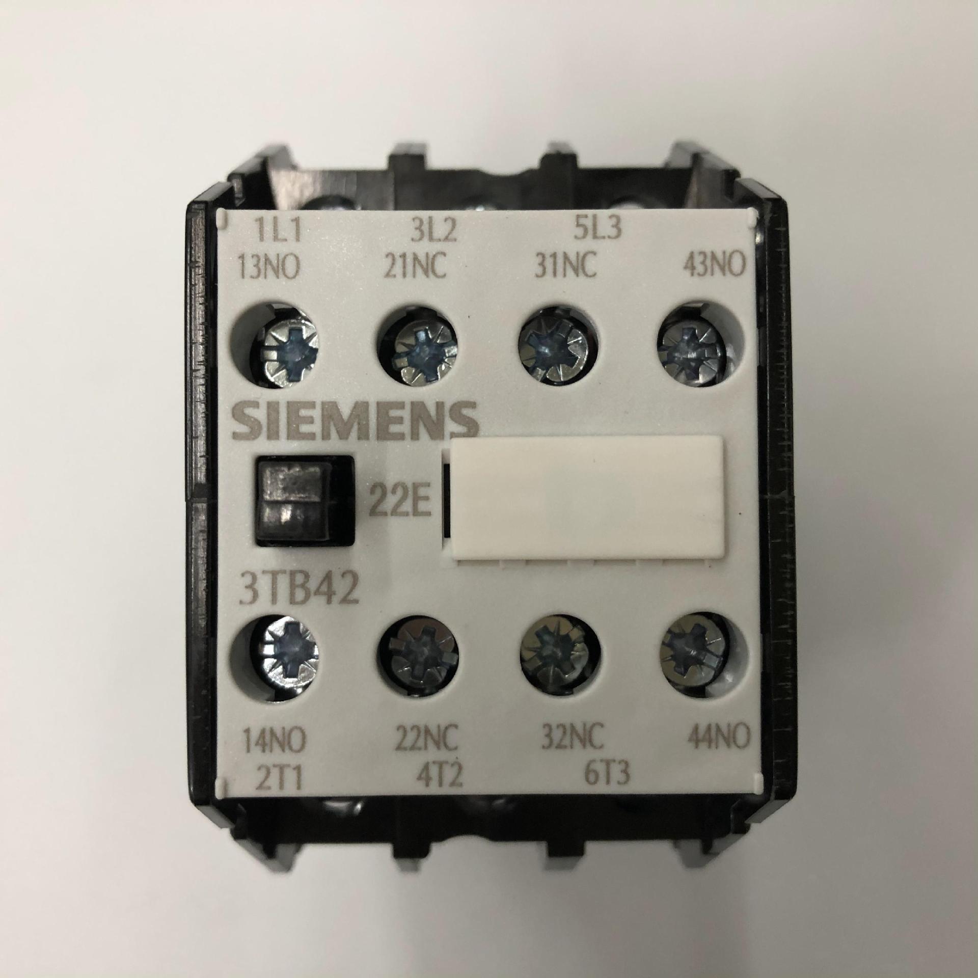 原装正品3TB4222-0XF0 AC110V 50/60Hz西门子三级交流接触器