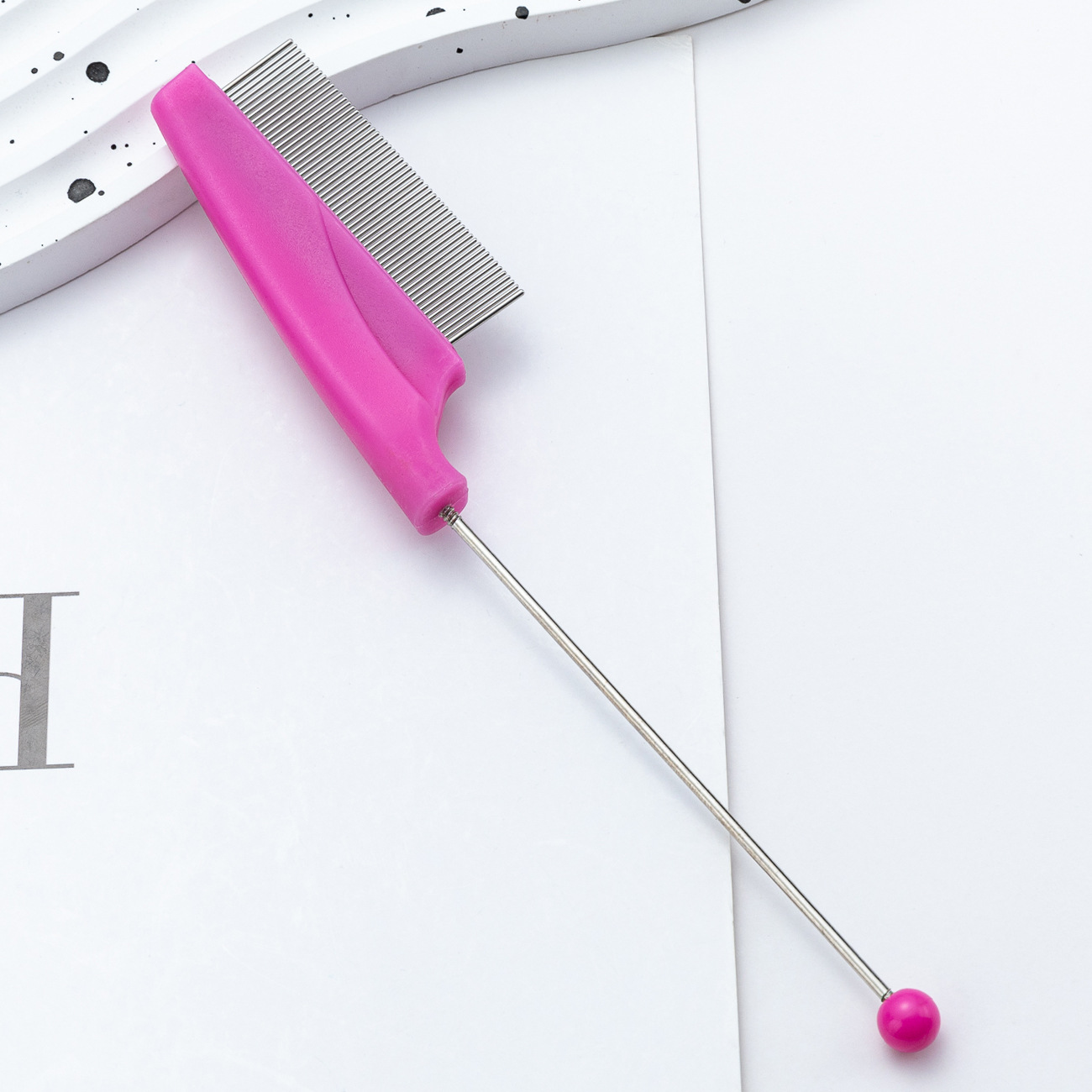 Peines de perlas DIY para perros, perros, perras, perras