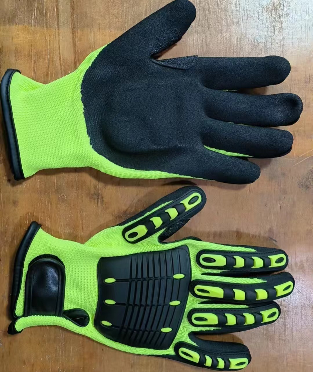 Poliéster amarillo fluorescente XL