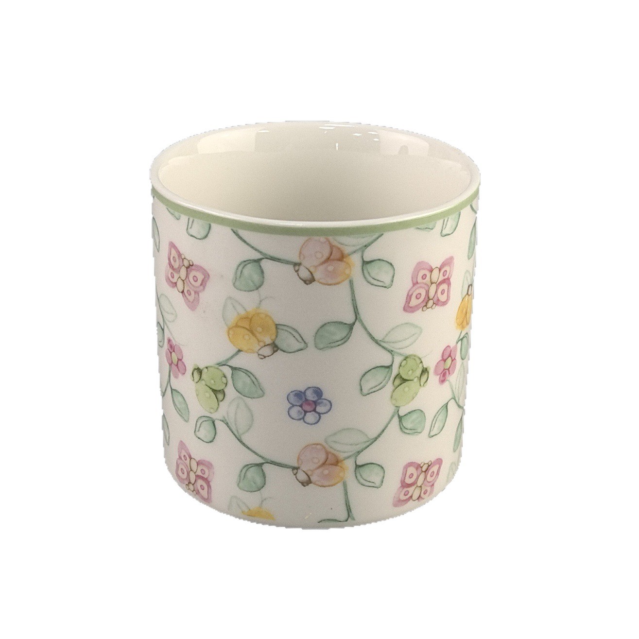 Vintage creativo flor de cerámica taza de cera de cera para mujeres alto valor de mano regalo flor taza de cera de adornos domésticos pequeños frescos