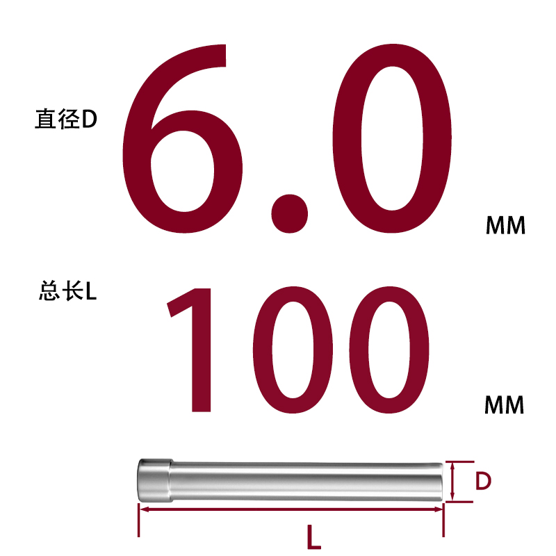 SKD11 펀치바늘 Φ6*100