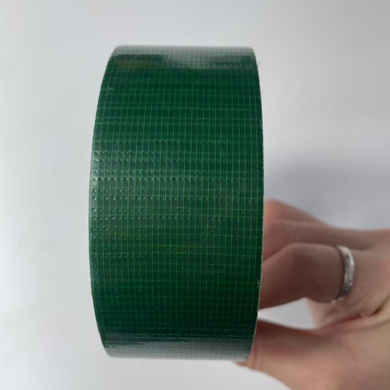 Tape adhesiva de tela de alta viscosidad decoración sin rastro película adhesiva de tela de malla adhesiva de tela unilateral cinta adhesiva de tela