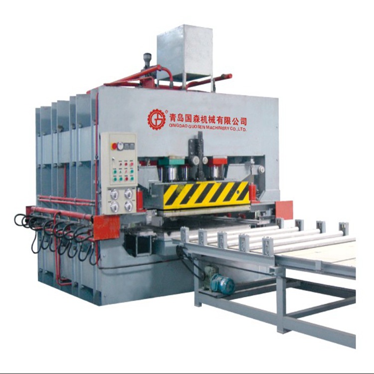 800T1000T1200T竹制品板材竹地板多层热压设备