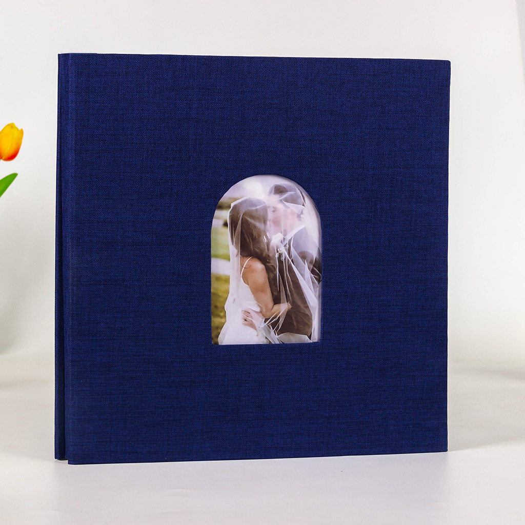 16inch 진한 파란색 사각형 + 비행기 상자