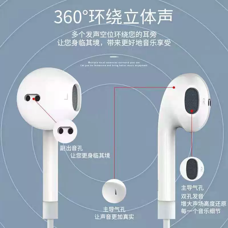 Яблоко, совместимые наушники для планшета, iPhone 5, 6, Android