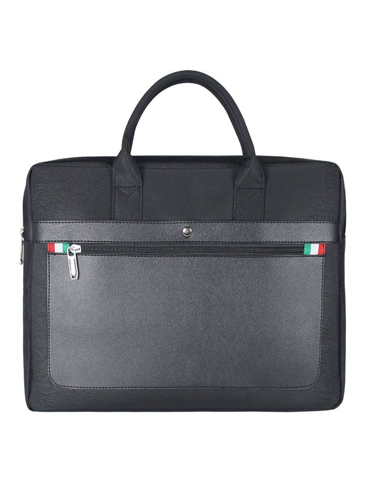 Handheld capacious materials set for documents, multilayer shoulder bag for folders, increased thickness