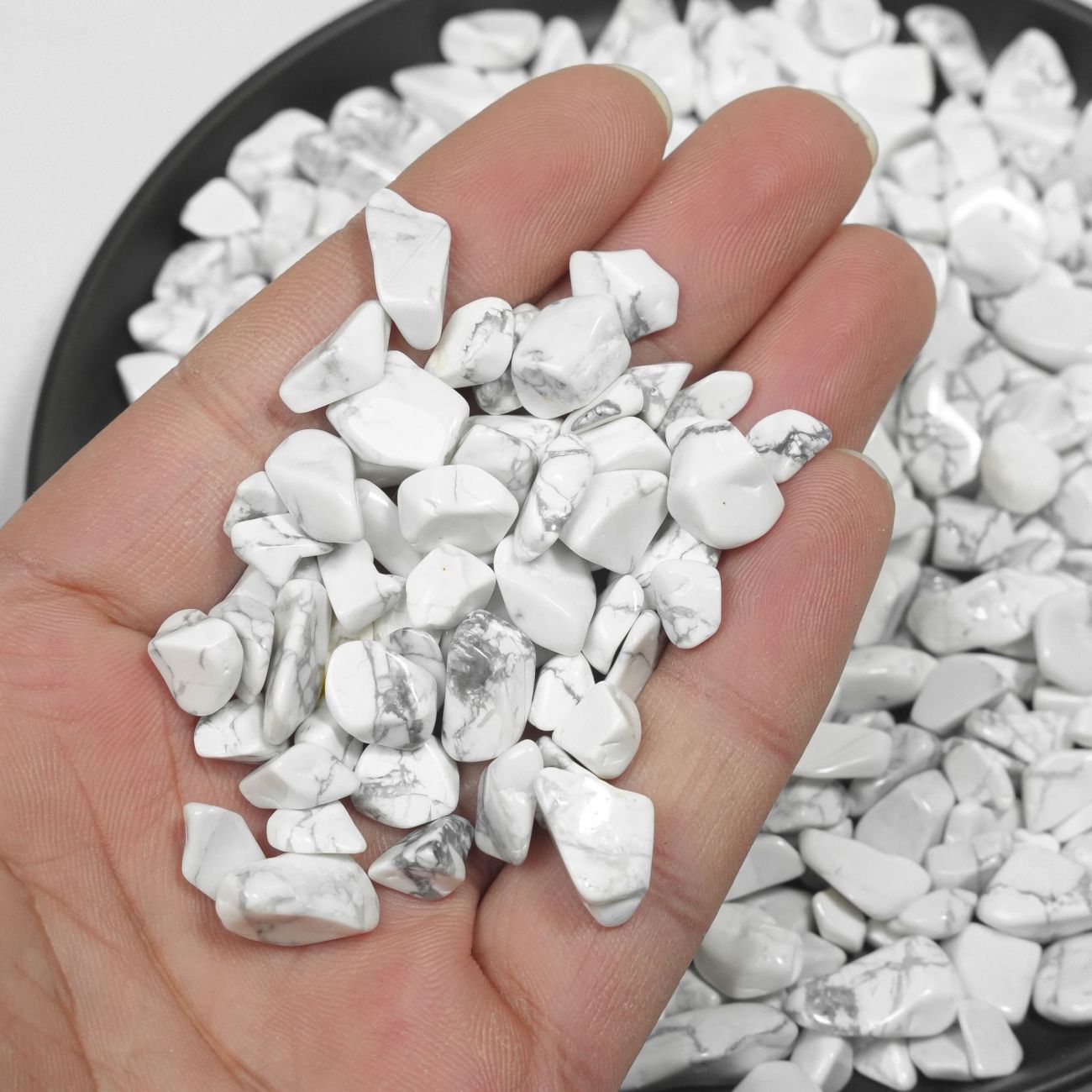 White turquoise / 3-5mm 100g