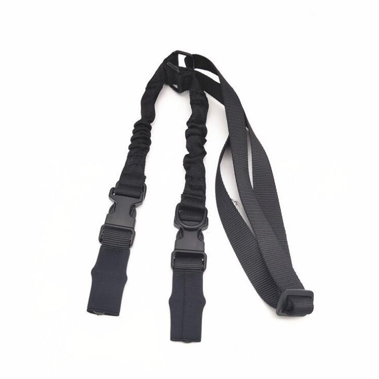 户外CS玩具枪多功能快拆背带战术枪绳美式单双两点任务挂绳斜挎带