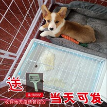 狗厕所猫砂盆猫兔宠物加高架子防踩屎防溅尿不粘脚中小型宠物便盆