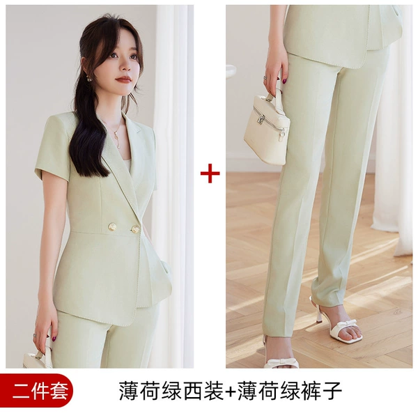 Mint suit, trousers