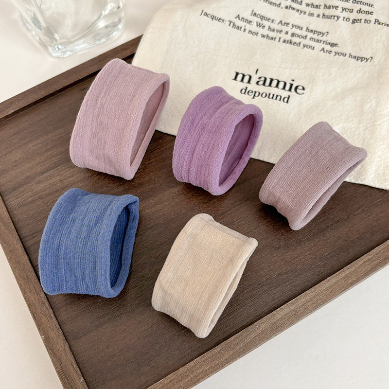 Coleteros de Estilo Nuevo 2025, Frescos y Sencillos, Bandas para el Cabello Modernas y Versátiles, Bandas Elásticas de Alta Elasticidad y Duraderas, Accesorios para el Cabello de Otoño e Invierno.