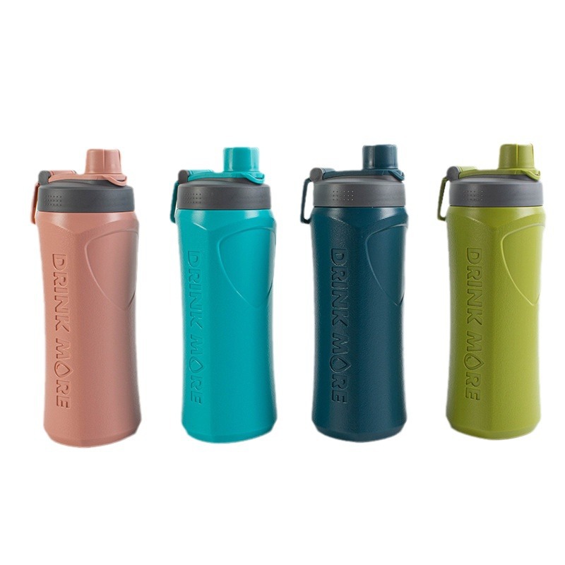 Verano grado alimenticio PP portátil hervidor deportivo portátil taza de bebida directa portátil 550 / 600ml / 700ml / 800ml
