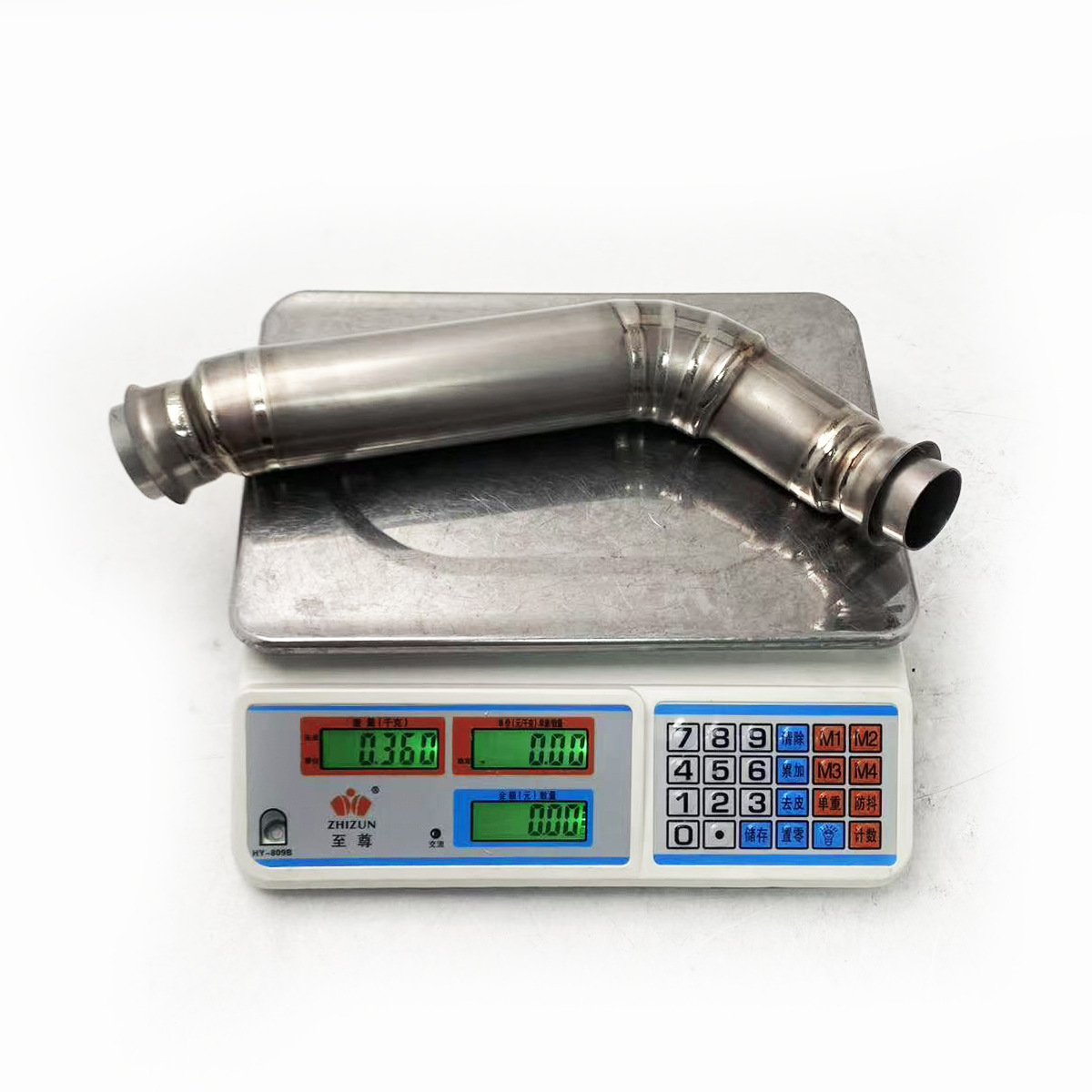 Suitable for motorcycle Shengshi 703T exhaust pipe modification, Shengshi 703T replaces the original drum titanium alloy mid-section
