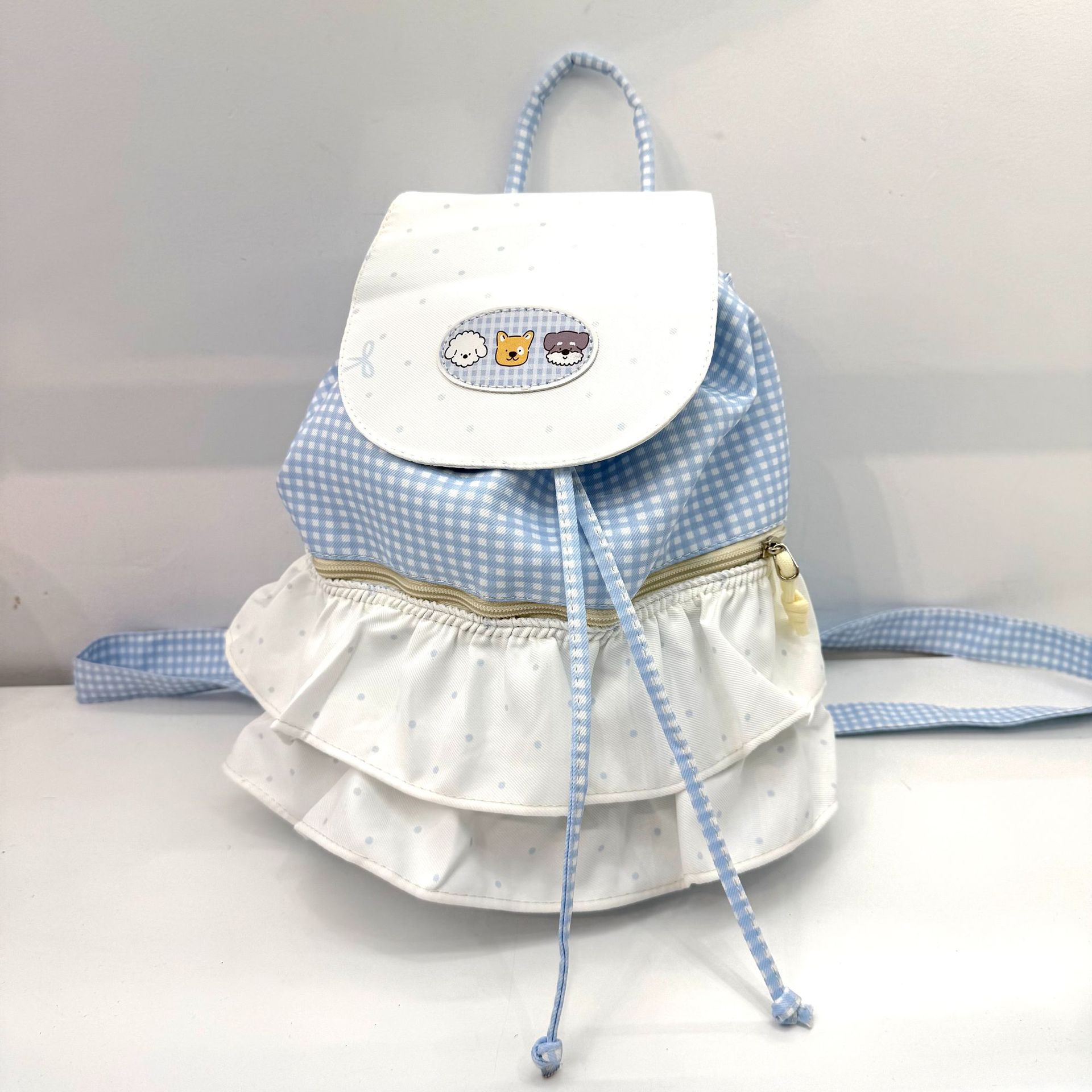 Mochila de dibujos animados para niños, mochila pequeña, 7 - 9 - 11 - 13 años, bolsas de moda para niños y niñas, color caramelo, ligero