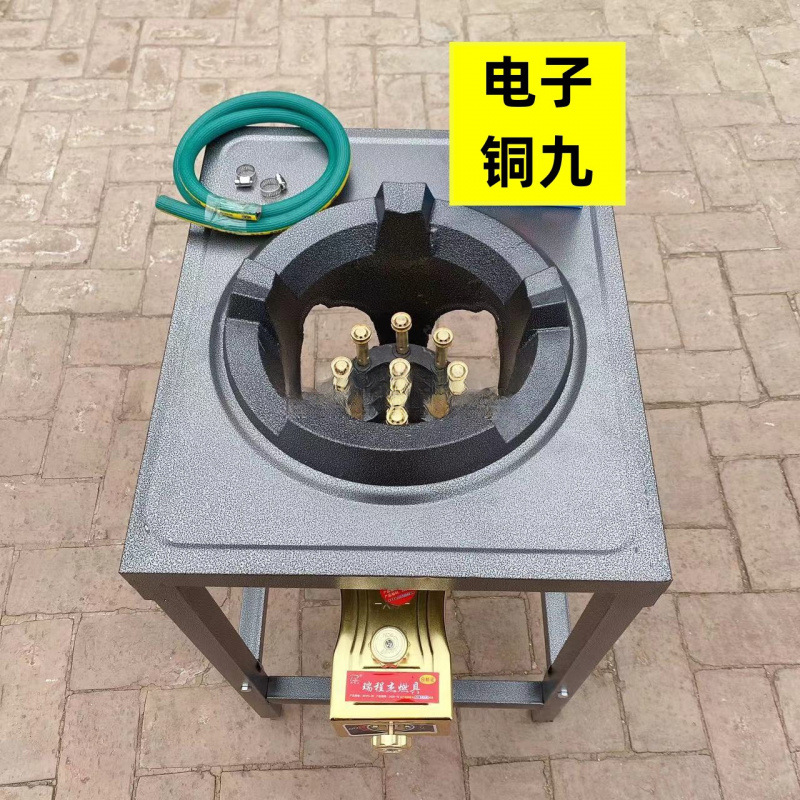 전자 구리 나인 + 선반 + 액세서리 액화 가스 모델