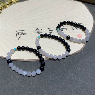 3.8 Goddess Festival Welfare Hetian Jade 8mm Bracelet, Yanzi and Moyu Collision Studio