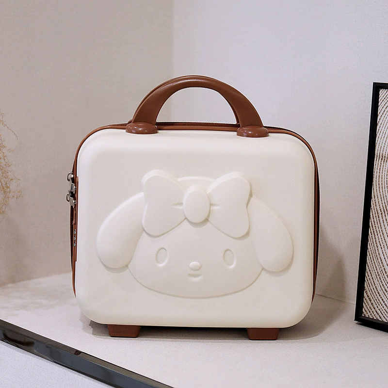 Handheld gift box, small suitcase, with little bears, 14 inch