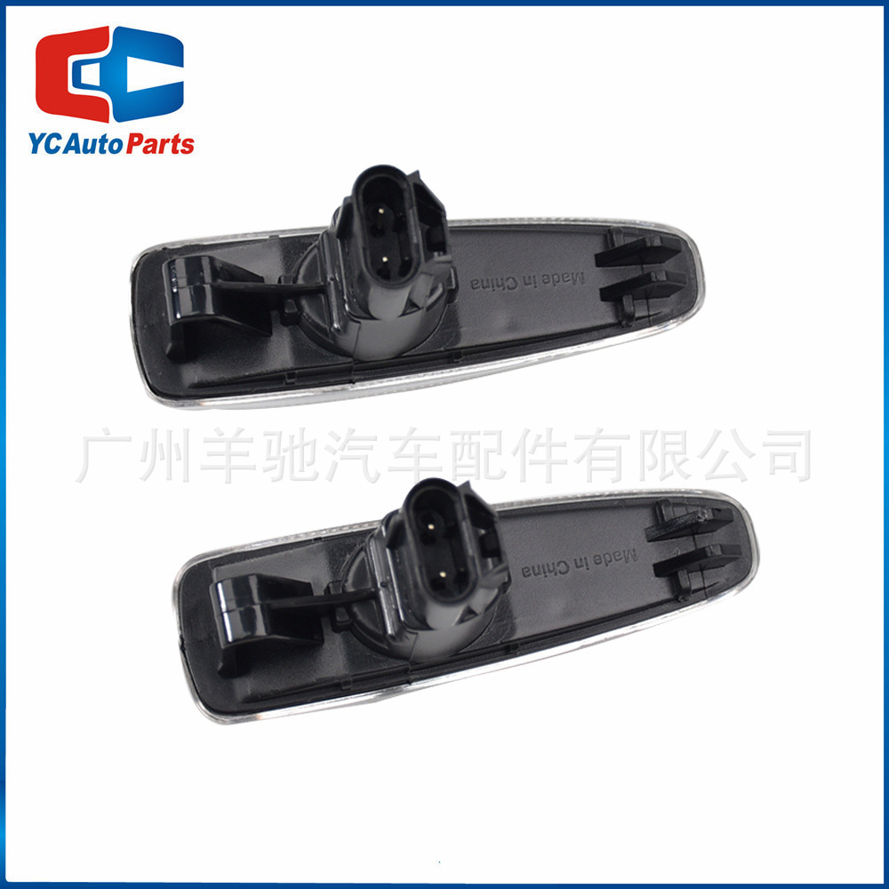 Adecuado para Mitsubishi Lancer outlander Pajero Fender luz LED luz amarilla que fluye agua señal de giro luz lateral image 3