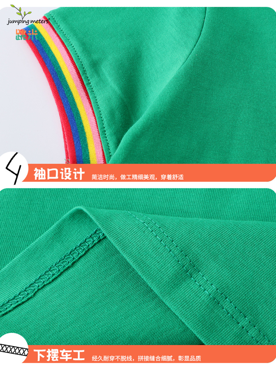 Ropa infantil de moda europea y americana, ropa infantil de punto, vestido de princesa para niñas, vestido de manga corta para niñas