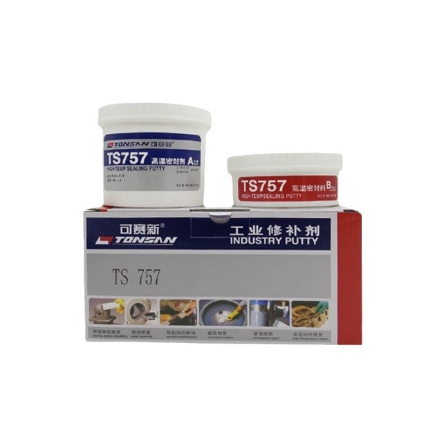 可赛新TS757高温密封剂汽轮机缸体油汽酸碱设备修补剂250g胶水