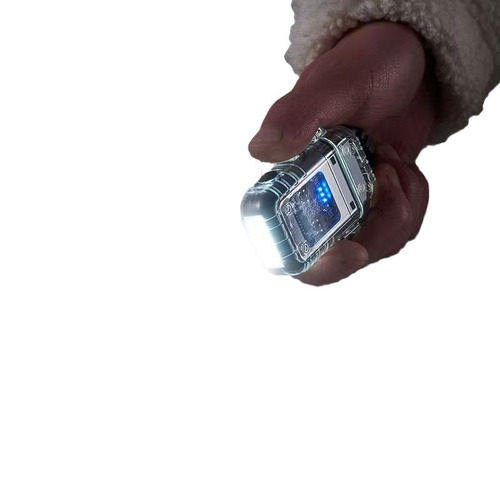 Dual arc luminous outdoor lighting lighter COB lighting rechargeable lighter Type-C for outdoor wear