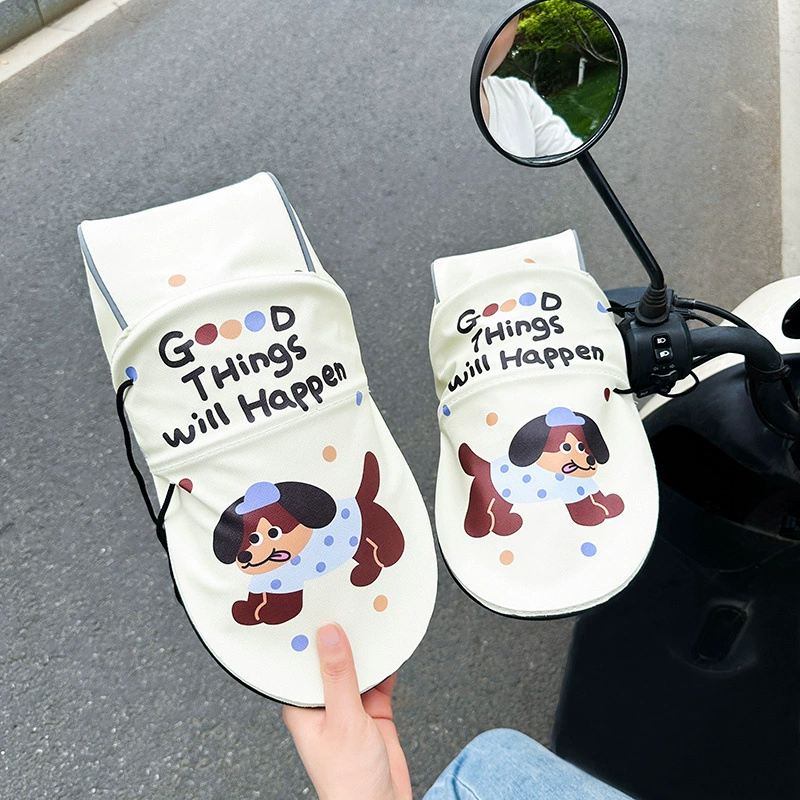 Летние солнцезащитные перчатки для электромобилей, защита от солнца, чехлы на руль с защитой от ультрафиолета, водонепроницаемый универсальный аккумулятор для автомобиля