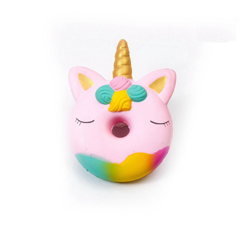 Squishy lento rebote unicornio ventilación descompresión accesorios de juguete Nuevo juguete de rebote lento hamburguesa pastel