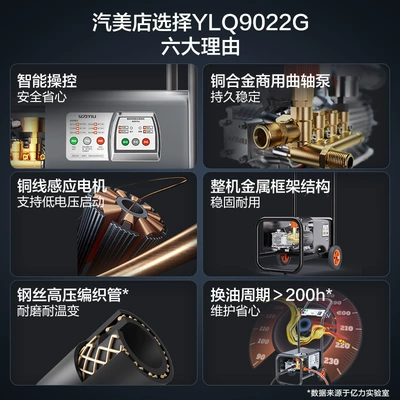 9022 High Pressure: Xǐchējī Car washing machine