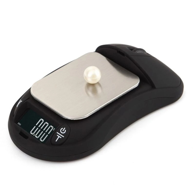 鼠标秤 克重电子称0.01 200 300 500/0.01G珠宝 手掌口袋称