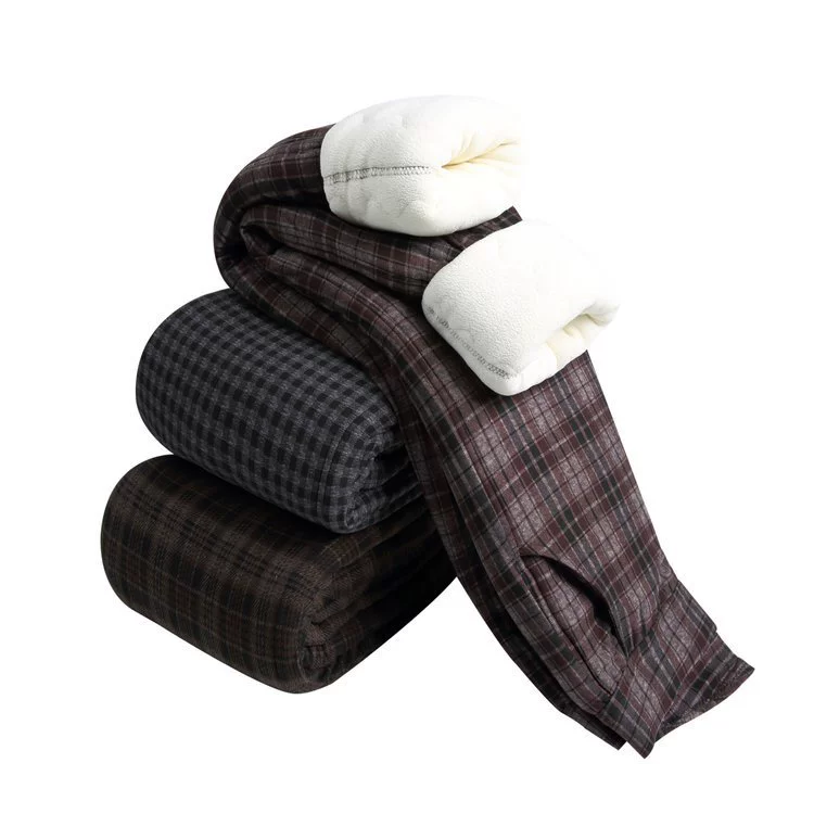 Средние и пожилые мамы осенние и зимние брюки на улице бабушки зимняя одежда бархатные толстые хлопковые брюки старушки брюки с высокой талией