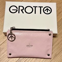 GROTTO グロット 羊革 多カード収納 シンプル ハンドヘルド ロングカードケース 本革 ジッパー付き 小銭入れ 2025年新作