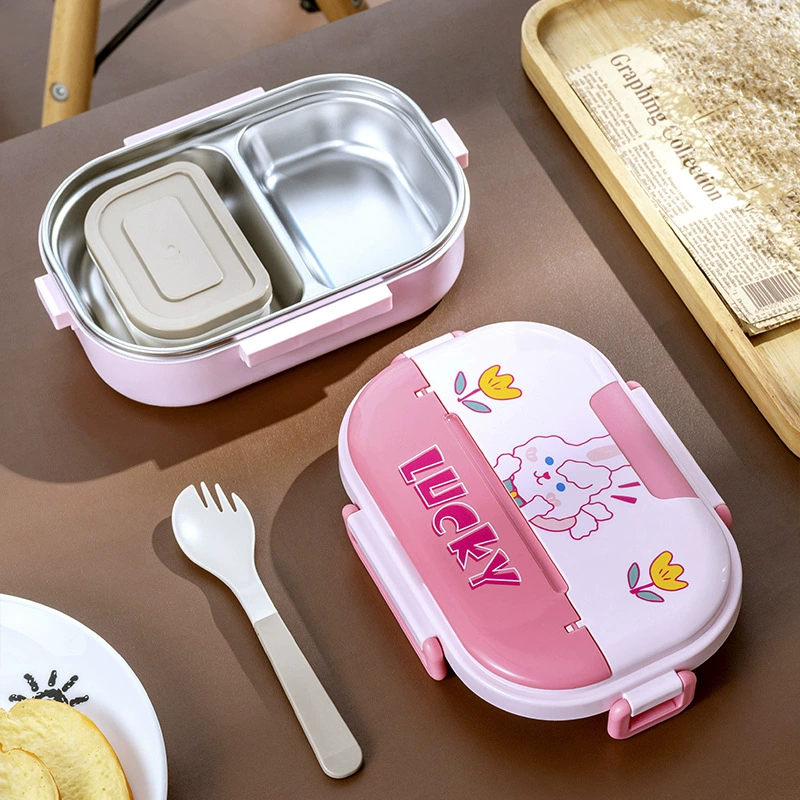 Космический астронавт в виде lunch box из нержавеющей стали, банка для хранения для учащихся начальной школы для кормления