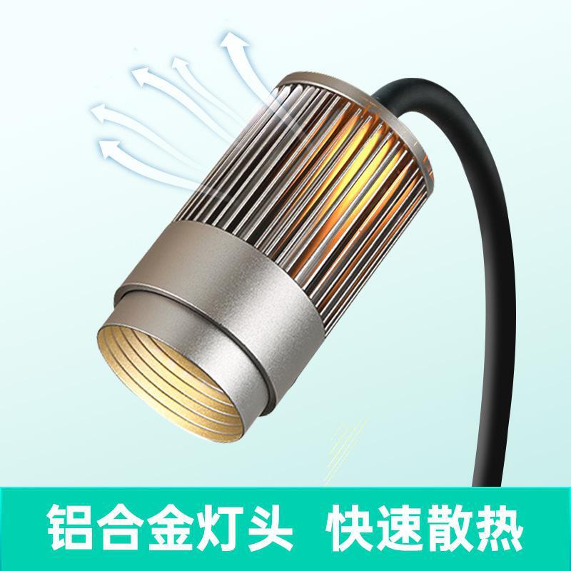 2025新款鱼缸灯水草灯小型鱼缸专用照明灯原生溪流缸南美射灯夹灯|undefined