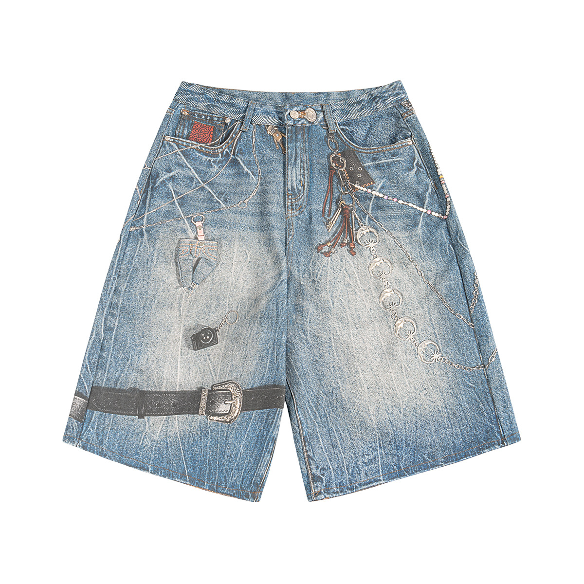 ETAI Hombre| Pantalones de alta calidad de algodón pesado 3D impresos con tendencia universal de verano para hombres y mujeres