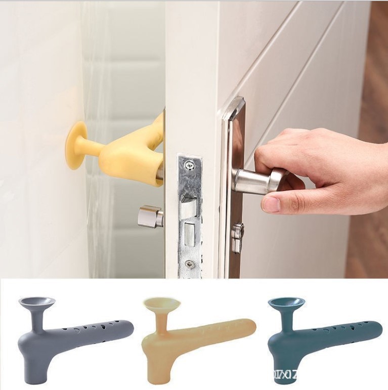 Silicona gruesa suave anticolisión manija de puerta anticolisión de silicona para niños funda anticolisión fácil de instalar y fácil de usar image 5